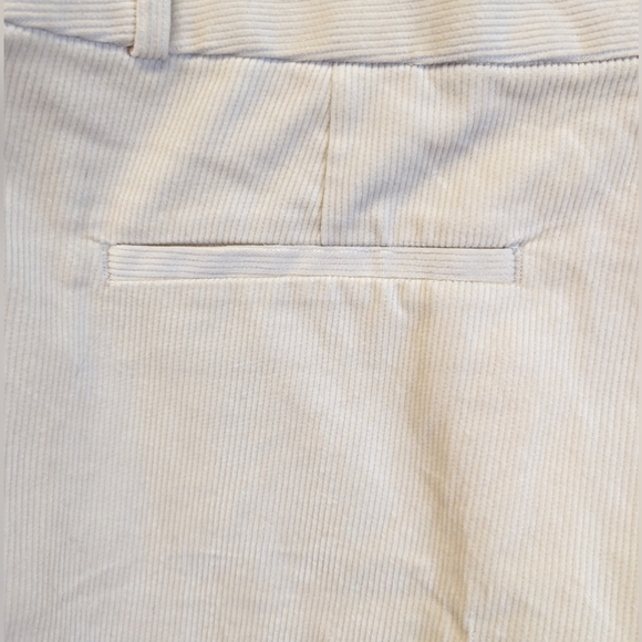 Banana Republic Factory oyster pearl straight corduroy trouser pant size 14 NWT - Picture 5 of 7